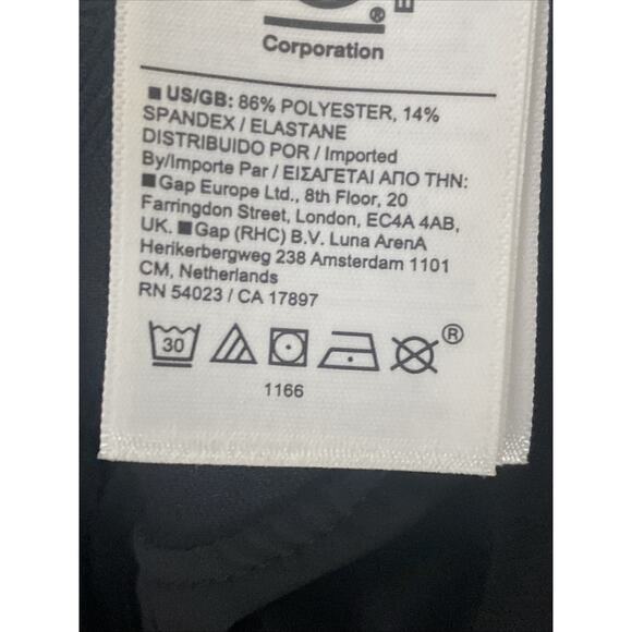 Athleta Wide Leg Pants Black Pockets Career Casual Size 12 - Picture 7 of 7